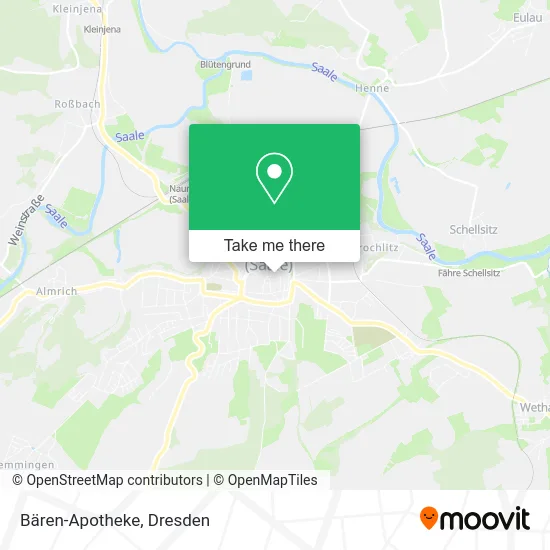 Карта Bären-Apotheke