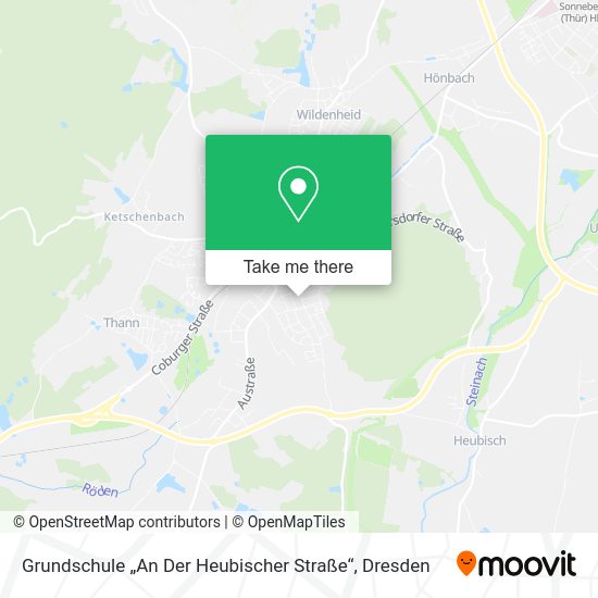 Карта Grundschule „An Der Heubischer Straße“
