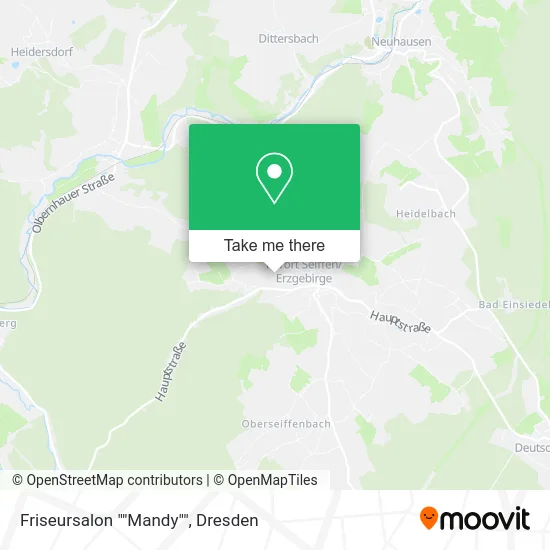 Карта Friseursalon ""Mandy""