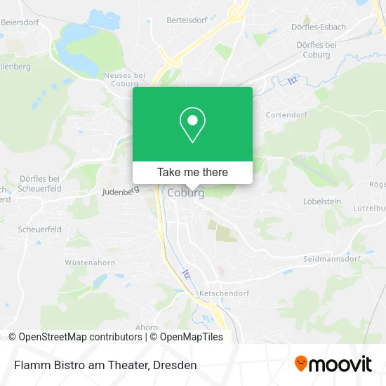 Карта Flamm Bistro am Theater