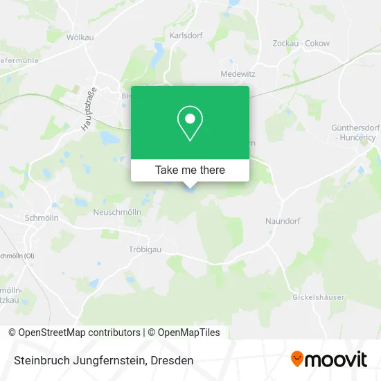 Карта Steinbruch Jungfernstein