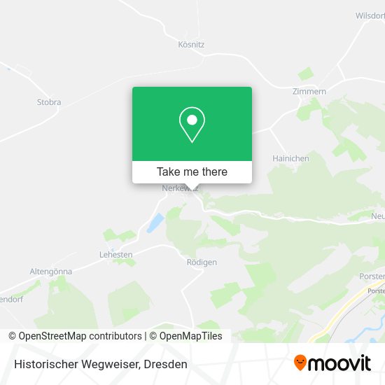 Карта Historischer Wegweiser