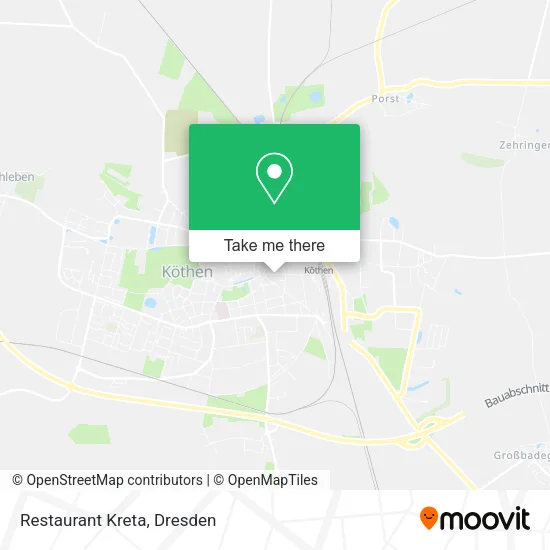 Карта Restaurant Kreta