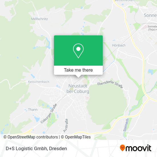Карта D+S Logistic Gmbh