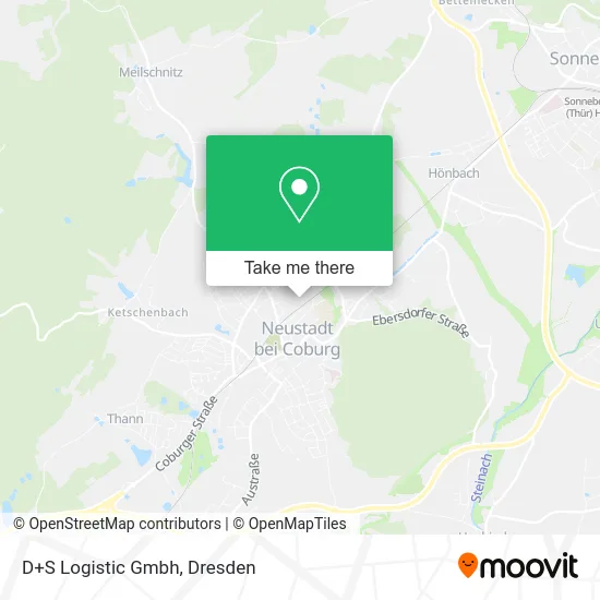 Карта D+S Logistic Gmbh