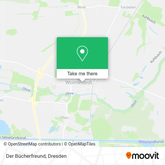 Карта Der Bücherfreund