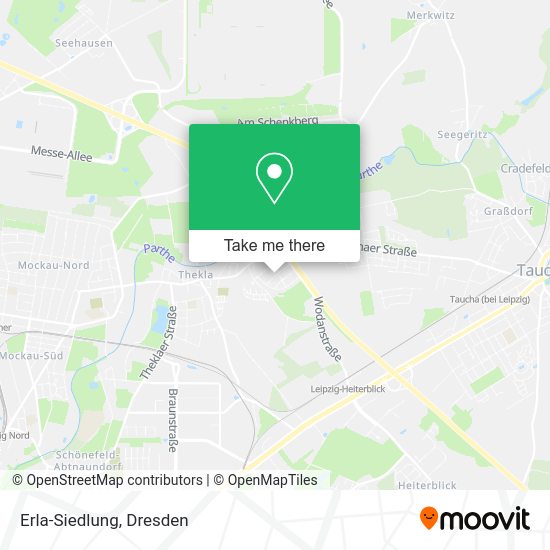 Карта Erla-Siedlung