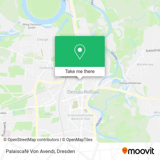 Карта Palaiscafé Von Avendi