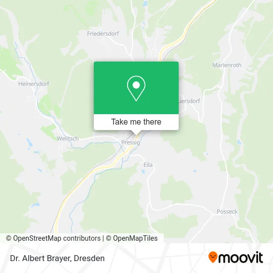 Карта Dr. Albert Brayer