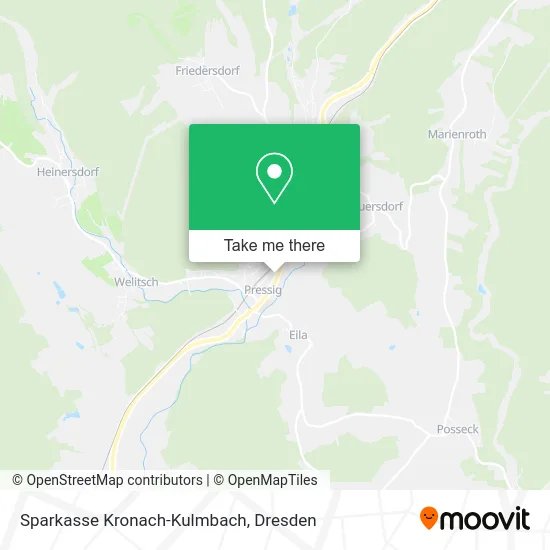 Карта Sparkasse Kronach-Kulmbach