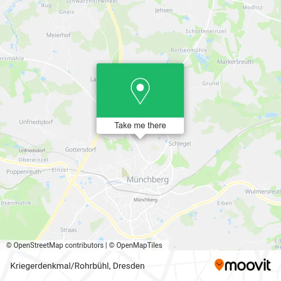 Карта Kriegerdenkmal/Rohrbühl