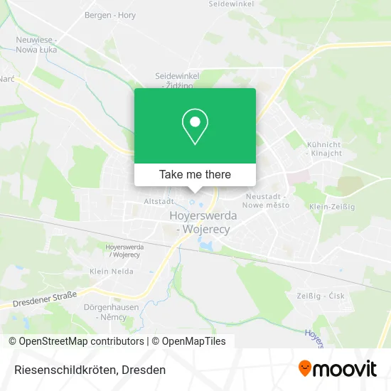 Карта Riesenschildkröten