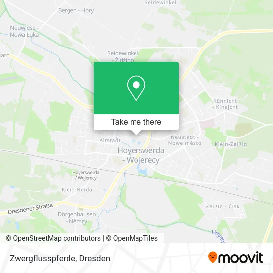 Карта Zwergflusspferde