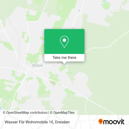Карта Wasser Für Wohnmobile 1€