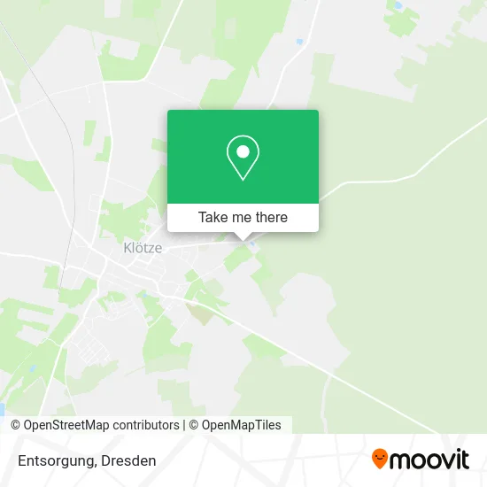 Карта Entsorgung