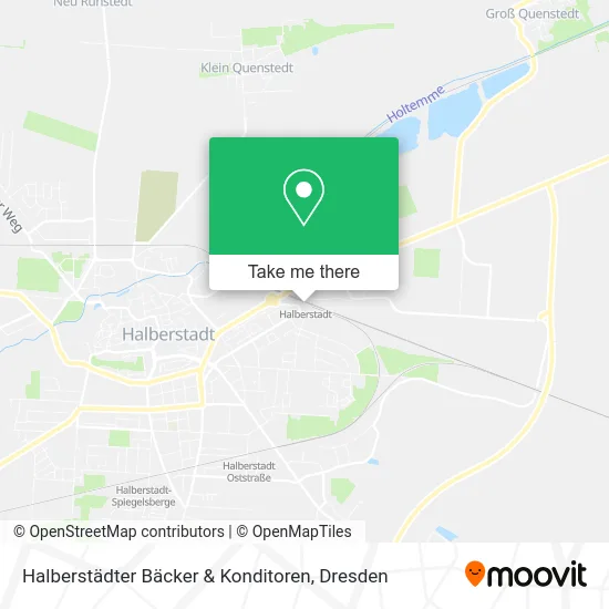 Карта Halberstädter Bäcker & Konditoren