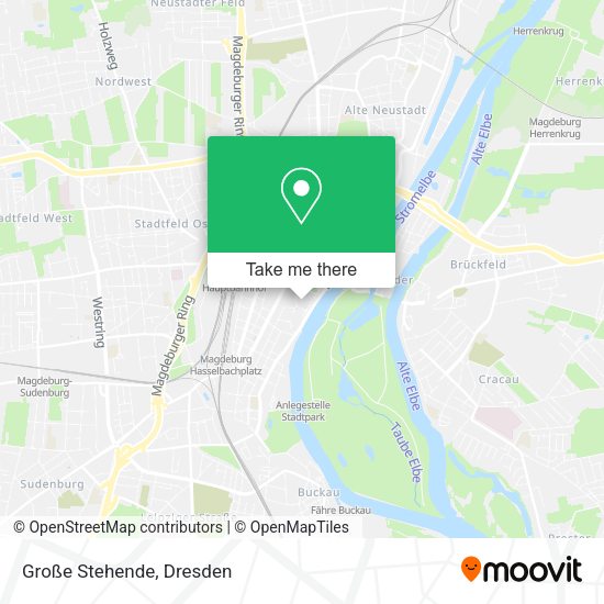 Карта Große Stehende