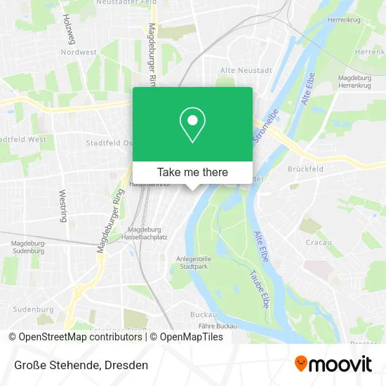 Карта Große Stehende