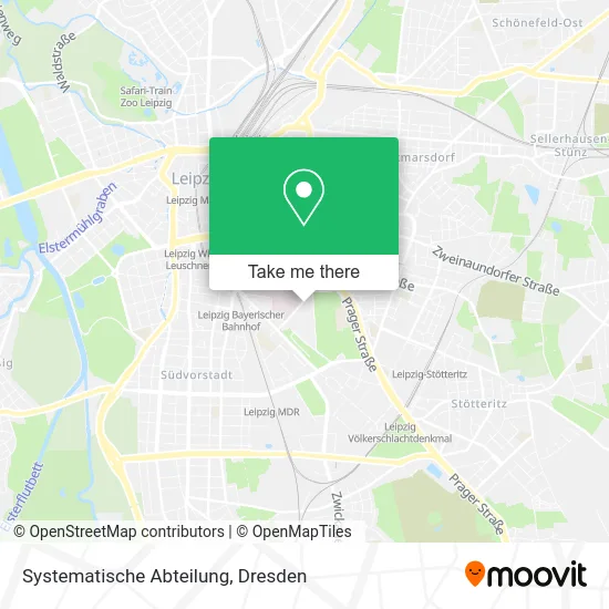 Карта Systematische Abteilung