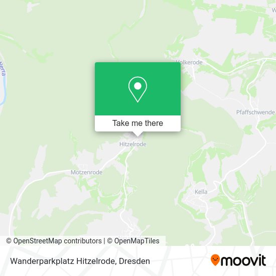 Карта Wanderparkplatz Hitzelrode