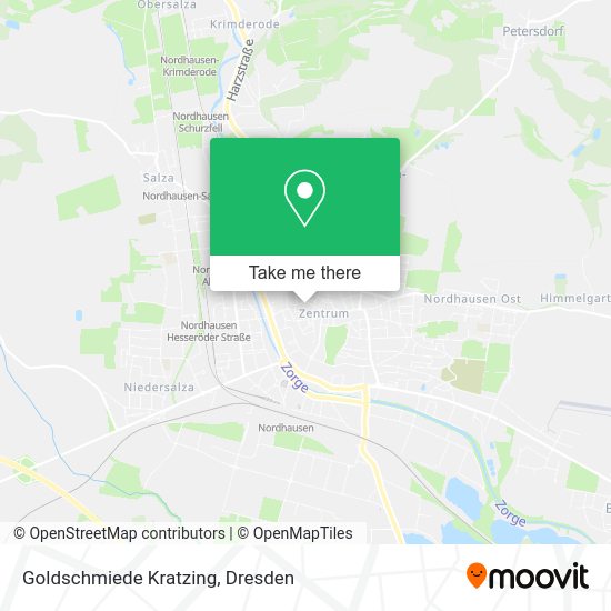 Карта Goldschmiede Kratzing