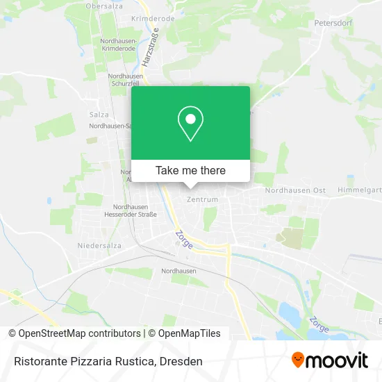 Карта Ristorante Pizzaria Rustica