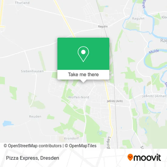 Карта Pizza Express