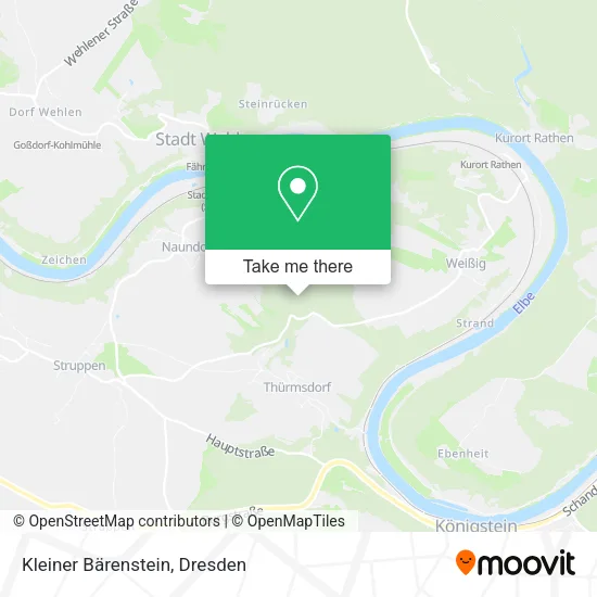 Карта Kleiner Bärenstein