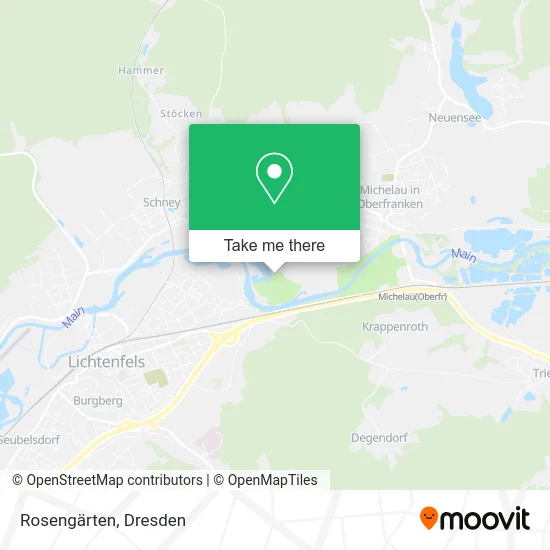 Карта Rosengärten