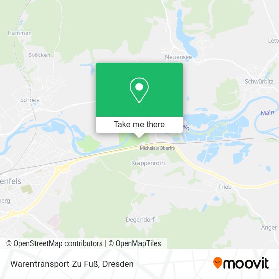 Карта Warentransport Zu Fuß