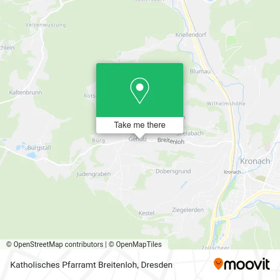 Карта Katholisches Pfarramt Breitenloh