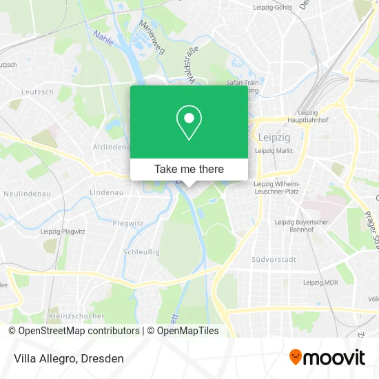 Карта Villa Allegro