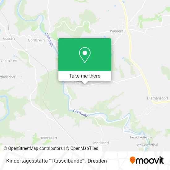 Карта Kindertagesstätte ""Rasselbande""