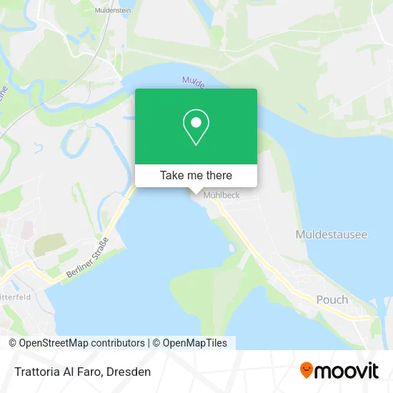 Карта Trattoria Al Faro