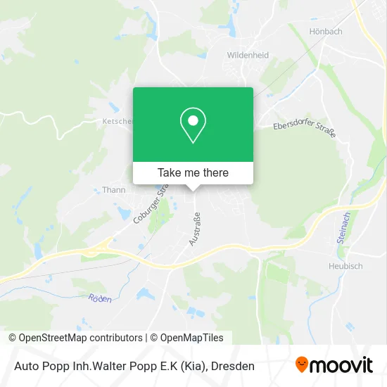 Карта Auto Popp Inh.Walter Popp E.K (Kia)