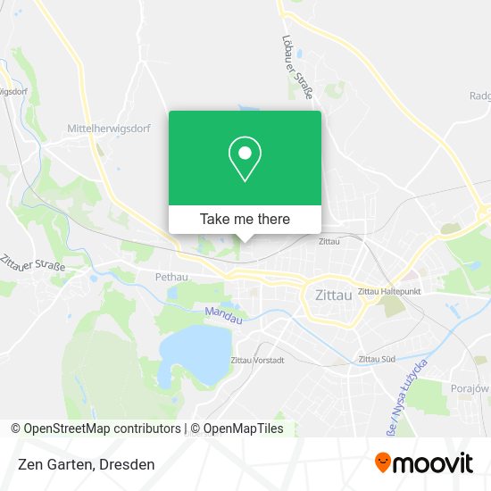 Карта Zen Garten