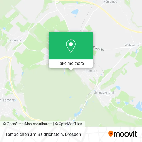 Карта Tempelchen am Baldrichstein