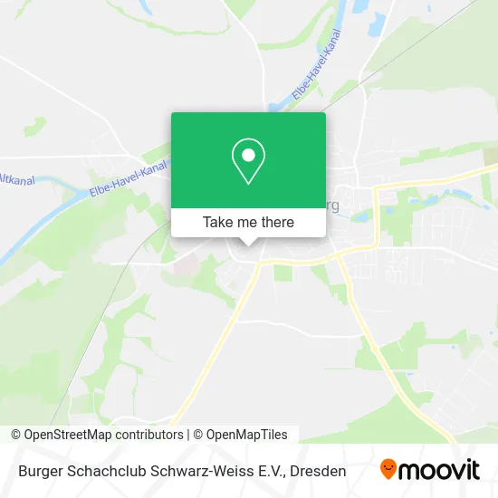 Карта Burger Schachclub Schwarz-Weiss E.V.