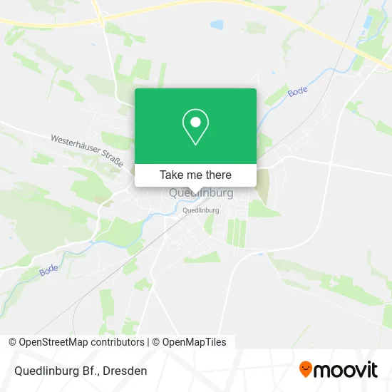 Карта Quedlinburg Bf.