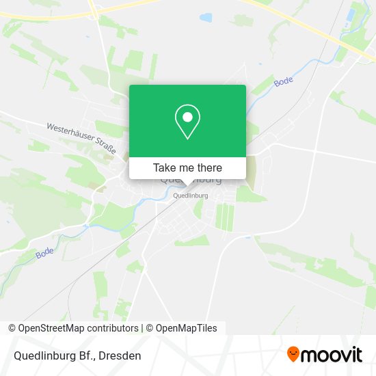 Карта Quedlinburg Bf.