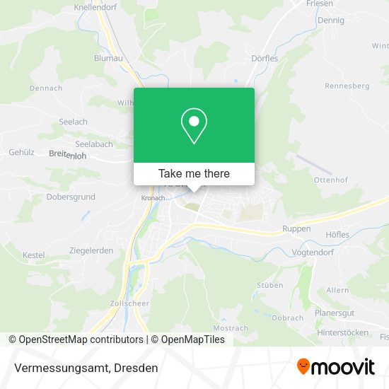 Карта Vermessungsamt