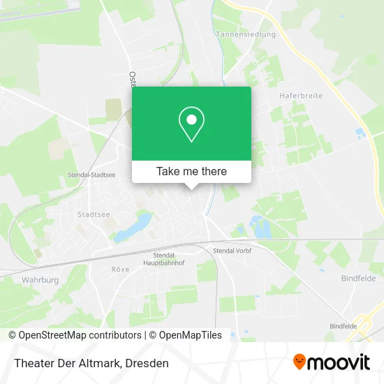 Карта Theater Der Altmark