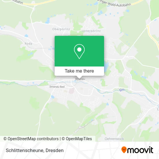 Карта Schlittenscheune
