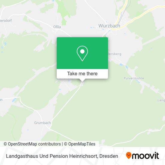 Карта Landgasthaus Und Pension Heinrichsort