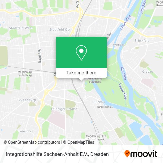 Карта Integrationshilfe Sachsen-Anhalt E.V.