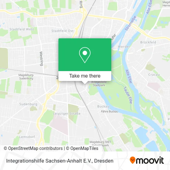 Карта Integrationshilfe Sachsen-Anhalt E.V.