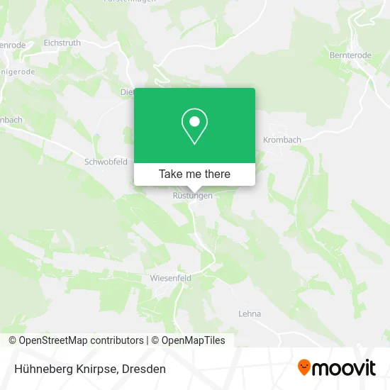 Карта Hühneberg Knirpse