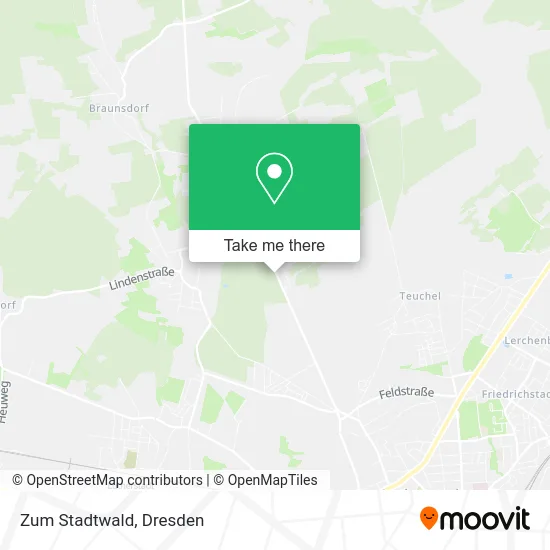 Карта Zum Stadtwald