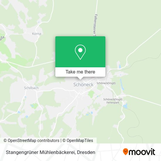 Карта Stangengrüner Mühlenbäckerei