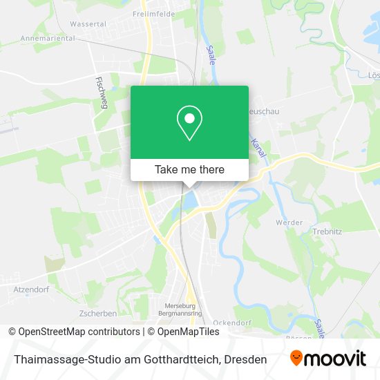 Карта Thaimassage-Studio am Gotthardtteich